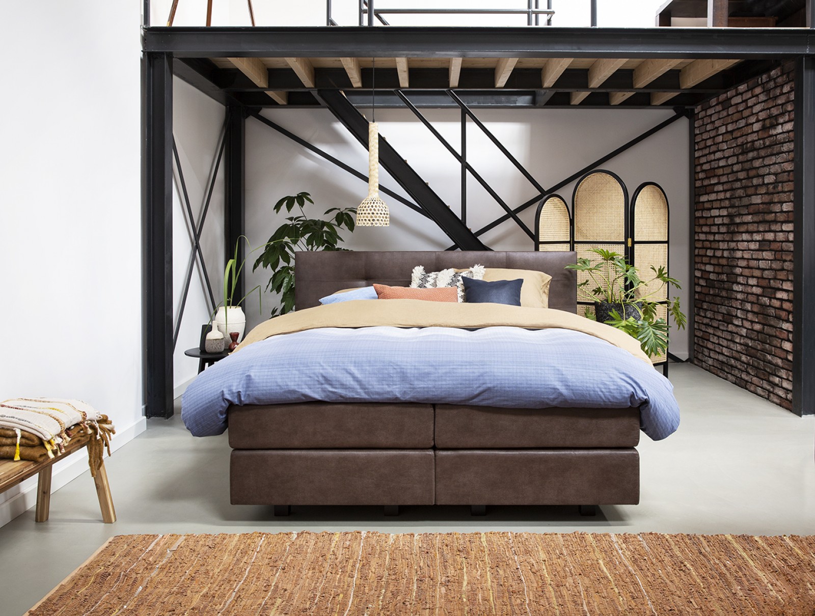 Industriële slaapkamer