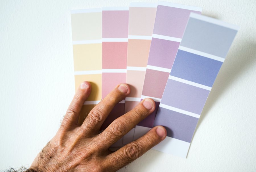 Pastelkleuren slaapkamer