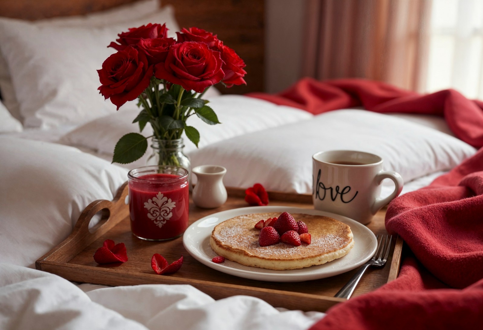 Romantische slaapkamer