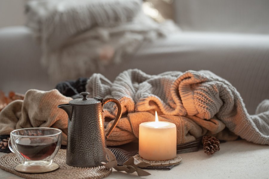 Winter in de slaapkamer